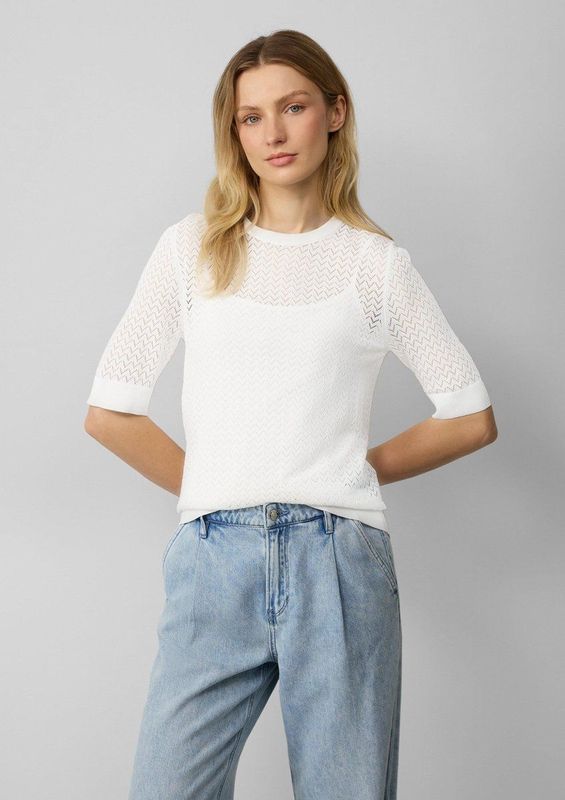 s.Oliver - Gebreide Trui - Zacht - Viscosemix