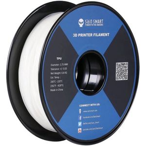SainSmart TPU Filament 1.75mm 0.8kg - WIT