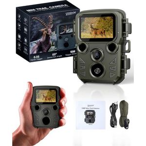 Equivera Wildcamera - wildcamera voor buiten - buitencamera met nachtzicht - wild camera