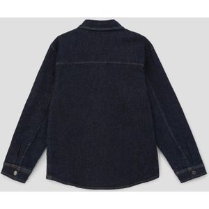 S.Oliver Denim Overhemd Donkerblauw