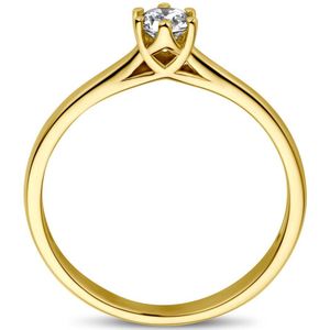 Aanzoeksring Diamant 0.20ct H Si