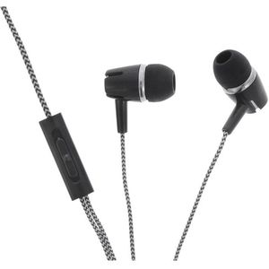 Q-Link oortelefoon in-ear 1.5 m zwart
