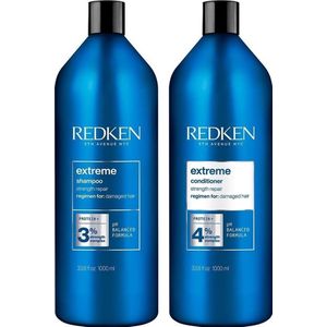 Redken Extreme shampoo en conditioner duo 1000ml - extra voordelig