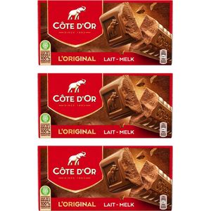 Côte d'Or chocoladereep - Vol Original Melk - 400g x 3