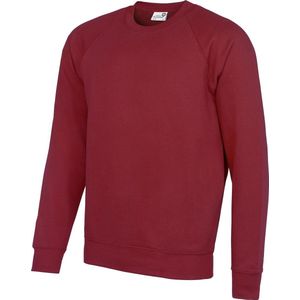 Awdis Academie Herenbemanning Hals Raglan Sweatshirt (Claret)