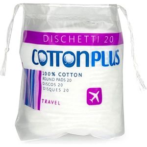 Duurzame Katoenen Make-up Remover Pads - 20 Stuks voor Gezichtsreiniging