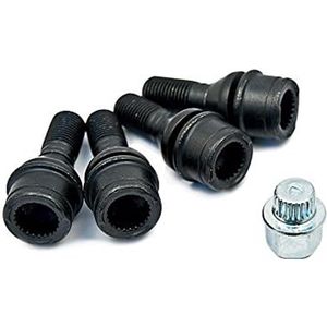 Originele BMW Wielborgschroeven - Velgsloten - Geschikt voor Diverse Modellen - Met M14 x 1,25