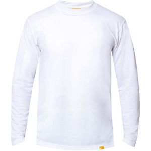 iQ UV - Rashguard - Wit - Lange Mouwen - UPF 50+ - Sportshirts