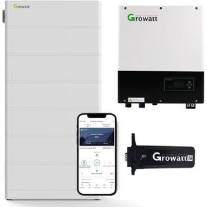 Growatt SPA 7000TL3 BH 7kW Accu Omvormer Met 15,3 KWh Thuisbatterij