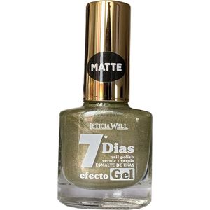 Leticia Well - Nagellak - Matte Shimmer Limoen Geel Groen Lime - 1 flesje met 13 ml inhoud - Nummer 248