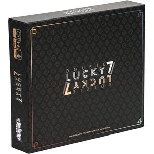 Double Lucky 7 - Het casinostijl kaartspel voor elke gelegenheid - 2 tot 7 spelers - Perfect voor families, vriendengroepen & studenten - Gezelschapsspel volwassenen (NIEUW)