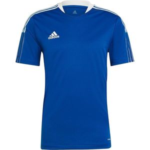 adidas - Tiro 21 Training Jersey - Voetbalshirt - L - Blauw