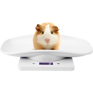 Solacis Babyweegschaal - Baby Weegschaal - Digitale weegschaal - Exact - Dierenweegschaal - Must have!