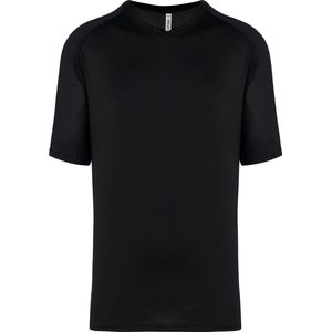 PROACT® Tweekleurig padel-T-shirt met raglanmouwen voor heren PA4030 - Black - 3XL