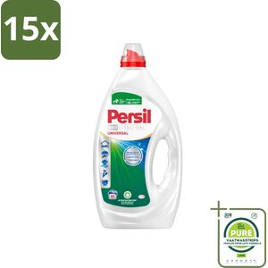 15 x Persil Wasmiddel Professional Gel 88 Wasbeurten Universal 4,05 liter - Grootverpakking - Wasmiddel - Vloeibaar Wasmiddel - Persil - Vlekken Verwijderen - Wasmachine Reinigen