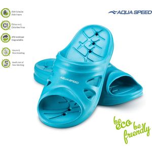 Aqua Speed Florida Badslippers - Licht, Comfortabel en Duurzaam - Turquoise 39