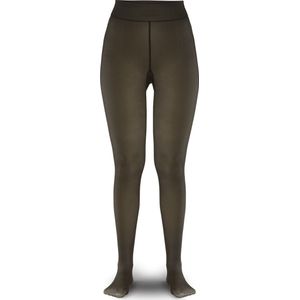 Thermolegging - Fleece panty - S/M – Koffie en bruin – 300 gram