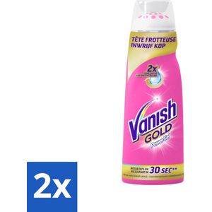 2 x Vanish Gold - Vlekkenverwijderaar Gel - Voorbehandeling - Gekleurde Was - 200 ml - Vlekkenverwijderaar - Vlekken Uit Kleding - Wasmiddel - Voorbehandeling Vlekken - Vlekken Verwijderen