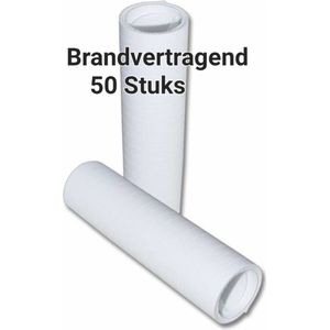 Serpentine BRANDVERTRAGEND, Brandveilig, Wit , 50 rolletjes, Carnaval, Verjaardag, Horeca, Koningsdag, Voetbal, WK, Halloween, Huwelijk, Geboorte, Kerst, Communie