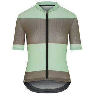 CafÉ Du Cycliste Angeline Korte Mouw Wielertrui Groen S Vrouw