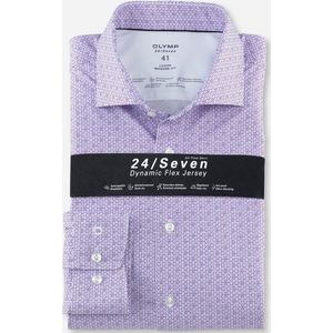 OLYMP 24/7 jersey modern fit lila KM