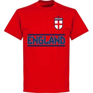Engeland Team T-Shirt - Rood - Kinderen - 140