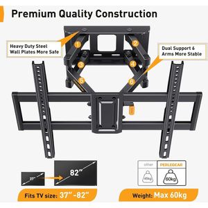 TV Muurbeugel, TV Beugel / TV Wall Bracket, Tiltable TV Bracket - LCD, OLED, Plasma Flat &Curved / BESPAAR RUIMTE 37-75 inch