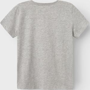 Name It Boy-T-shirts--Grey Melange-Maat 146/152