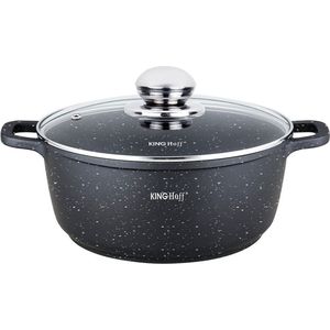 Kinghoff 1596 - Braadpan - met Aromaknop - 26 cm - 5.6 liter