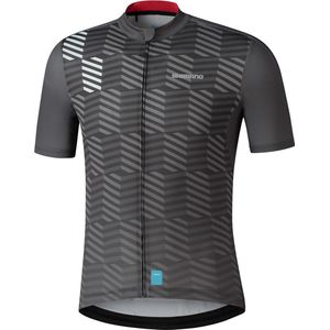Shimano Fietsshirt korte mouwen Heren Grijs  - Aerolite DARK GREY - M