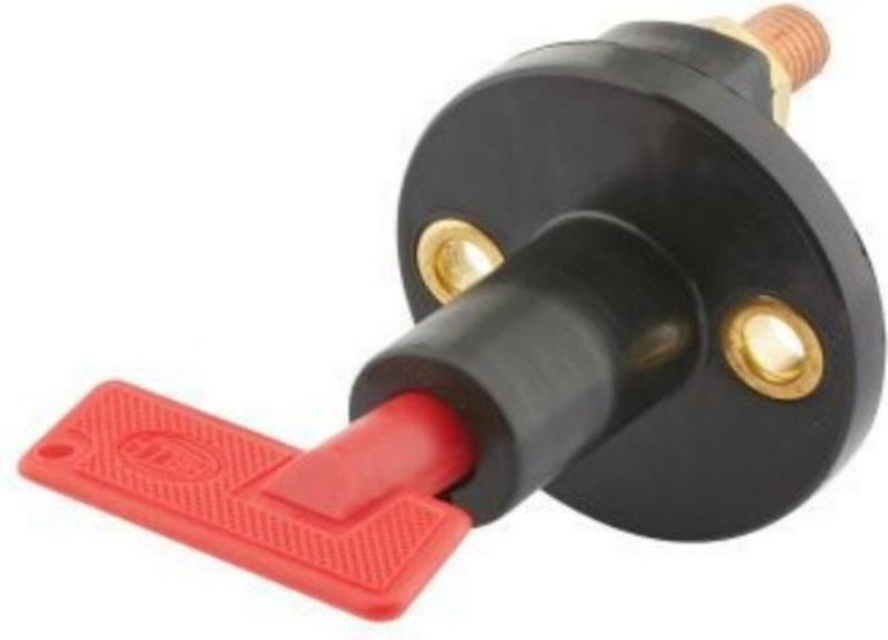 HELLA - Hoofdschakelaar - 12V - Draaiknop Activering - 1000A/10 sek