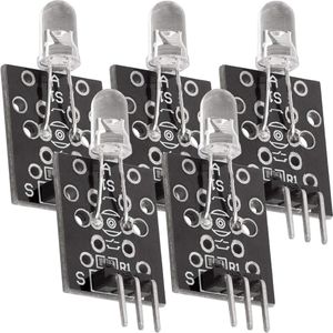 AZDelivery - KY-005 - Infraroodzendontvangermodule - 5 stuks - Compatibel met Arduino