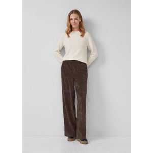 Broek - Corduroy - Wijde Pijpen - Katoenmix - Ribbroeken