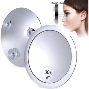 30 x vergrotingsspiegel 15 cm met 3 zuignappen