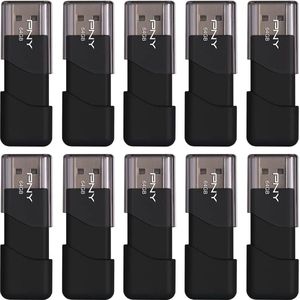 64 GB USB 2.0 Flash Drive - 10-Pack