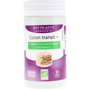 Phyto-Actif Colon Transit + Normale Darmwerking Bio 60 Capsules