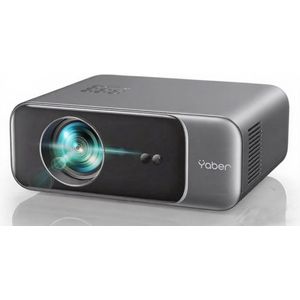 Draagbare Projector 1080p met 20.000 Lumen - Thuisbioscoop en 4K Video Ondersteuning