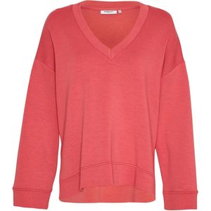 MSCH Copenhagen Mschpetua Ima Q V Sweatshirt Truien & vesten Dames - Sweater - Hoodie - Vest- Rood - Maat M/L