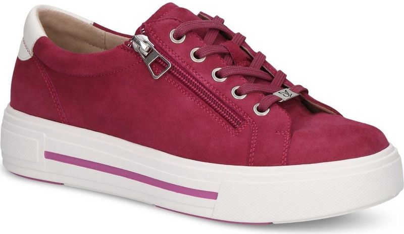 CAPRICE - 9-23351-43 - Sneakers - Roze - Suède