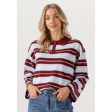 Ydence - Knitted Top Balou - Burgundy