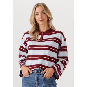 Ydence - Knitted Top Balou - Burgundy