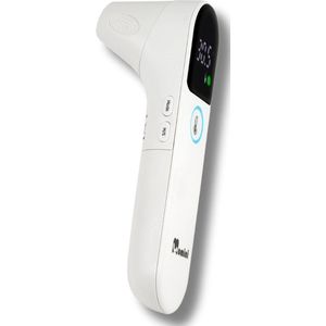 Momini LittleCare - Infraroodthermometer Baby's - Thermometer Voorhoofd - Temperatuurmeter - Koortsthermometer voor Volwassenen - Digitaal