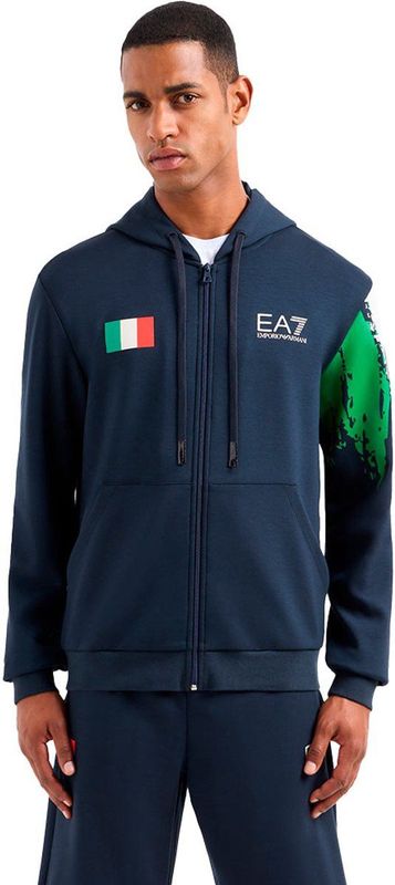 Ea7 Emporio Armani 3dpm51_pjunz Sweatshirt Blauw 2XS Man