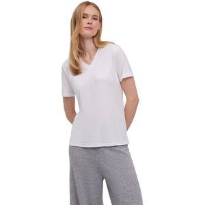 FALKE - T-shirt - Dames - Klassiek V-hals - Lyocell Katoenmix