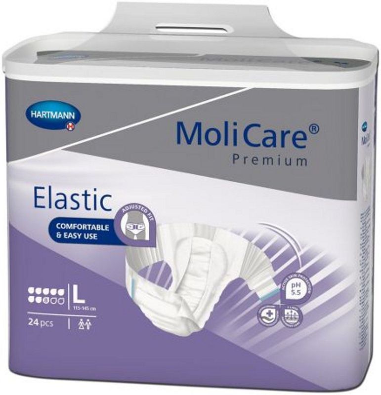 Hartmann - Molicare Premium Slip Elastic - Broekluier - Large - 3 pakken van 24 stuks