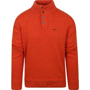 NZA New Zealand Auckland Lange mouw Trui - 23KN463 Nga Whanau Oranje (Maat: XXL)