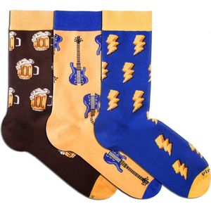 ORGANISCH KATOEN SOKKEN ROCK DOOS 3, 43-46