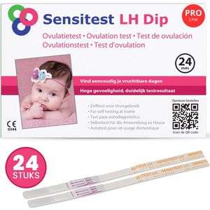 Sensitest - Ovulatietest PRO - Blisterverpakking - 60% Minder Plastic Afval