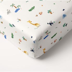 Petite Amélie PEUTER HOESLAKEN 70 X 140 CM «SAFARI» | WIT