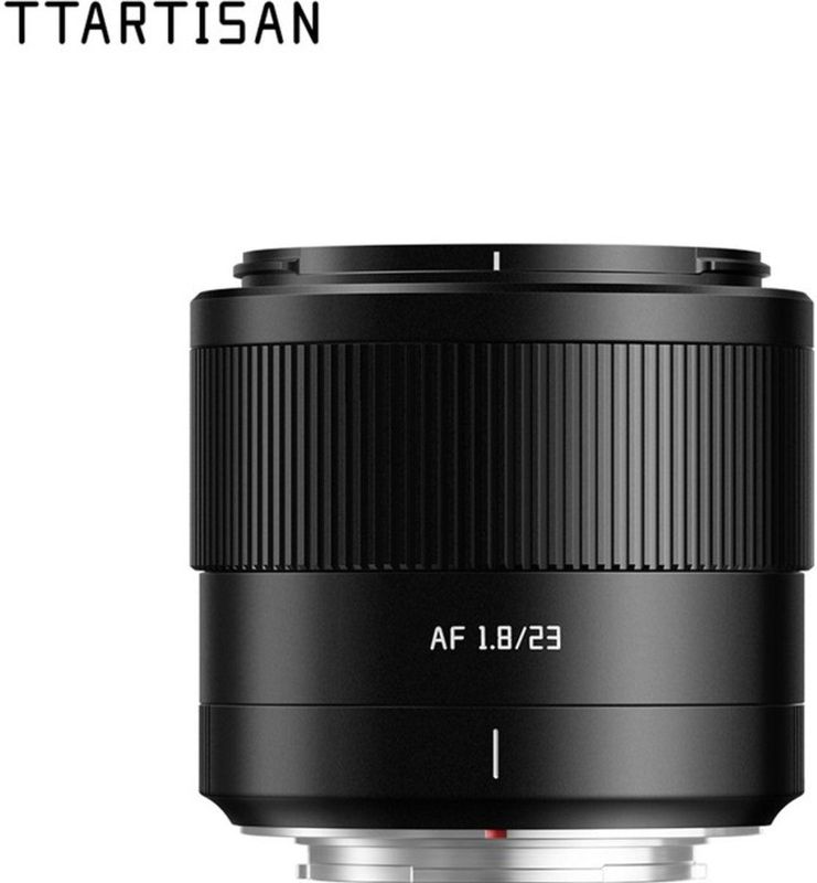 TTArtisan - AF 23mm F1.8 - Objectief - Zwart - Fuji X-vatting